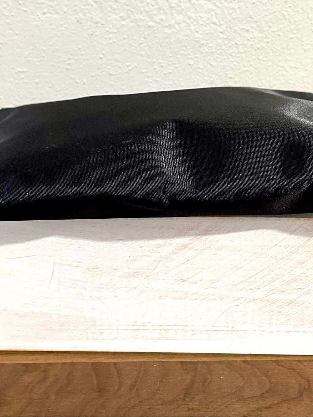 Tumi Delta Black Purple Zip Pouch Travel Organizer Clutch Bag Nylon Tech Case